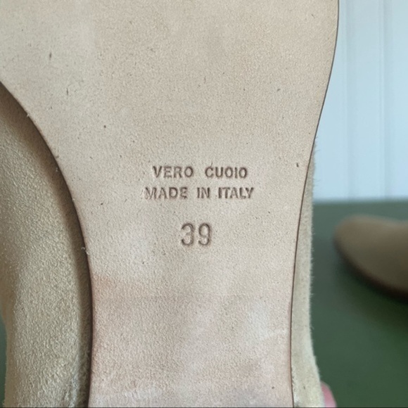 Thelma Chelsea Boots in Wheat Colored Suede *Italy* - Picture 6 of 8